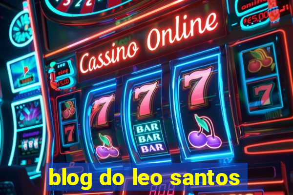 blog do leo santos